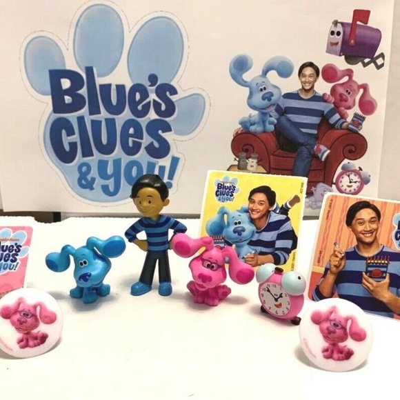 Nickelodeon Blue's Clues & You! Party Favors Set of 12 Fun Characters - Picture 1 of 6
